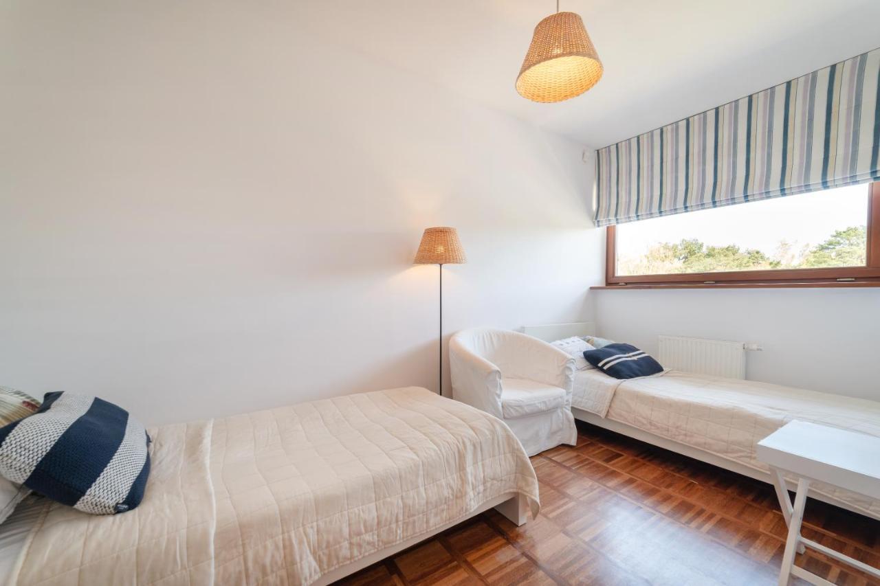 Nowoczesny Apartament W Helskiej Villi W Helu Esterno foto